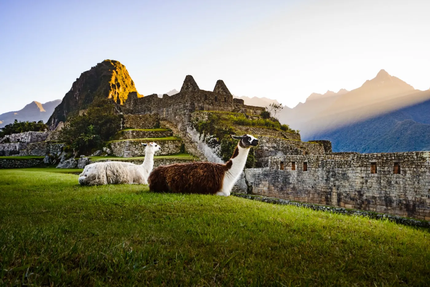 Machu Picchu au lever du jour, Pérou