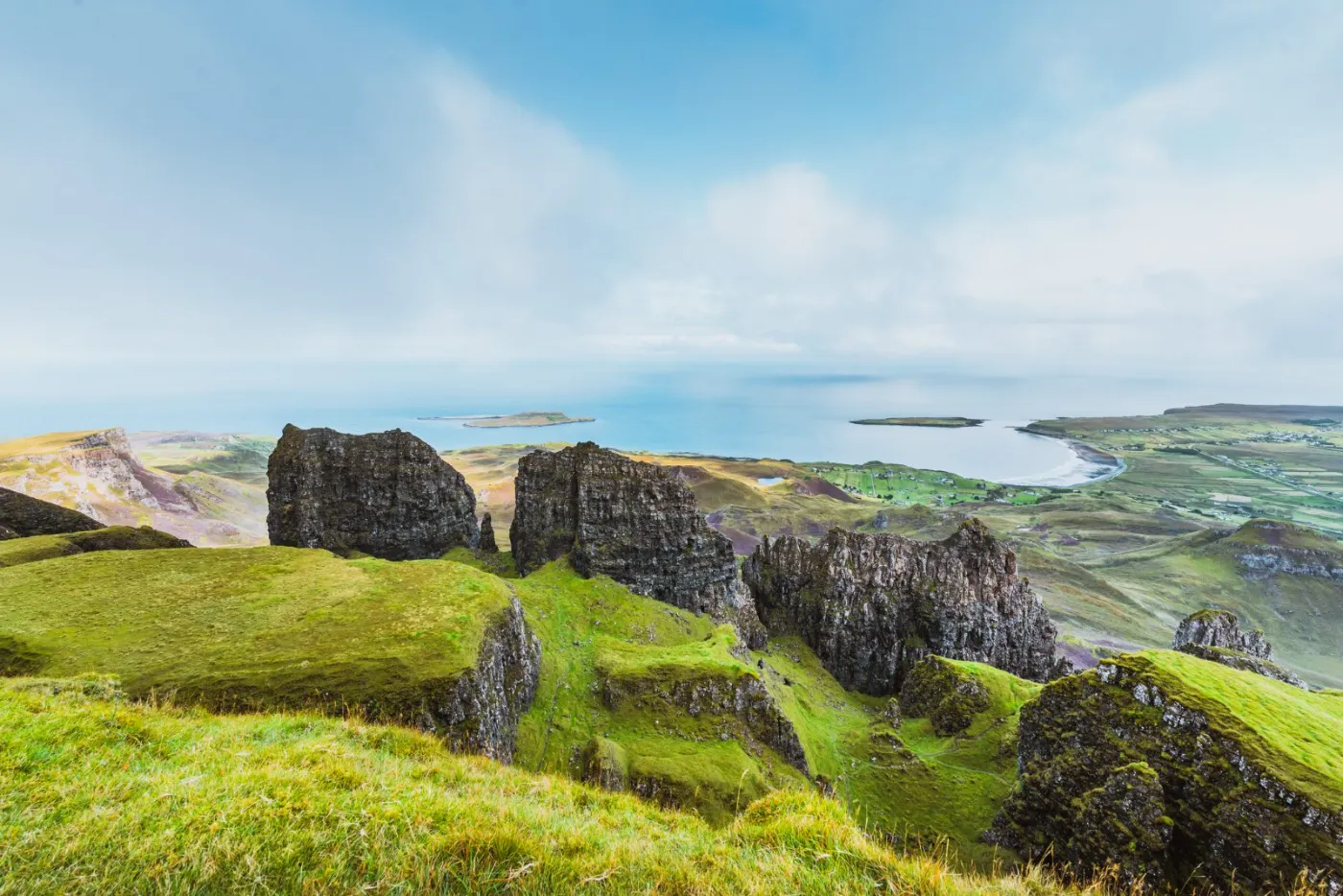 Le Quiraing, île de Skye, Écosse